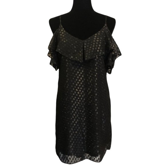 Highline Collective Black Party Dress, shimmer - Picture 9 of 13